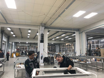 FOSHAN AE PARTITION TECHNOLOGY LIMITED COMPANY üreticinin üretim hattı