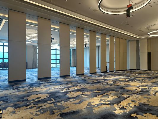 satın al Otel Akustik Bölme Duvarları Ahşap Asılı Katlanabilir Duvarlar online manufacture