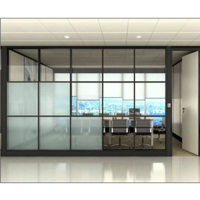 İyi bir fiyat. Demountable Office Glass Partition Wall with 30-42dB Sound Insulation and 108mm/90mm Thickness çevrimiçi