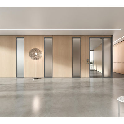 İyi bir fiyat. Modern Office Glass Partition Wall with Frosted Glass Acid Etched Glass and 108mm Thickness çevrimiçi