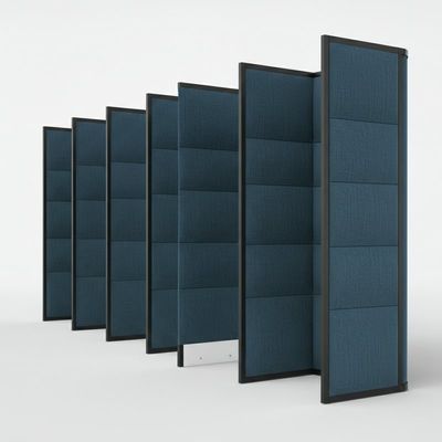 satın al Taşınır ses geçirmez ofis bölme duvarları kumaş bitirme ile özelleştirilmiş online manufacture