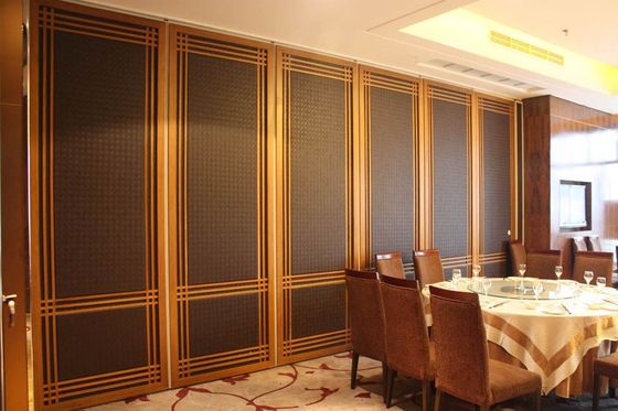 satın al MDF Yangın geçirmez Hareketli Akustik Bölme Duvarı 52DB Ses geçirmezlik oranı online manufacture