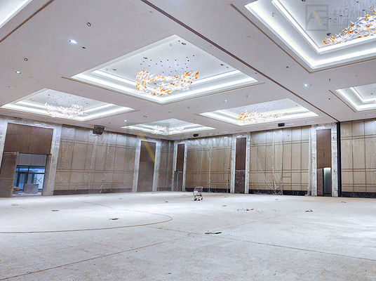 İyi bir fiyat. Özelleştirilmiş Tasarımlı Hareketli Bölme Duvarı, 85mm Kalınlık ve 9mm MDF Magnezyum Levha çevrimiçi