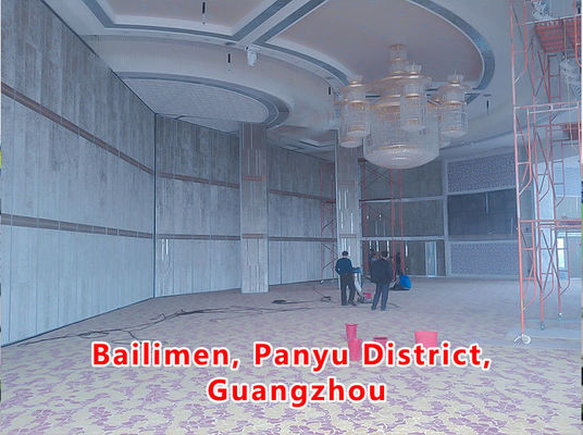 İyi bir fiyat. Collapsing Aluminium Frame Glass Partition Wall with 30-42dB Sound Insulation and 108mm/90mm Thickness for Office Spaces çevrimiçi