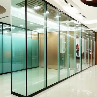 İyi bir fiyat. Demountable Glass Partition Wall with 30-42dB Sound Insulation for Shopping Mall Custom Design çevrimiçi