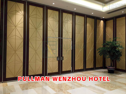 İyi bir fiyat. Pullman Wenzhou Oteli: 105CM Kalınlığında, 42-56dB STC Derecesine ve 800N Sızdırmazlık Gücüne Sahip Modüler Akustik Hareketli Duvarlar çevrimiçi
