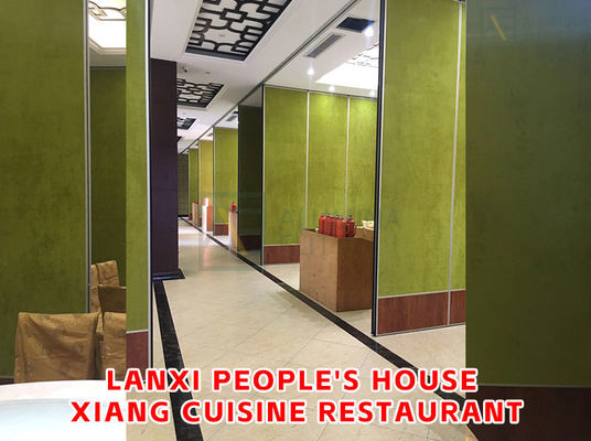 İyi bir fiyat. Aluminum Alloy Frame Operable Partition Wall System with Stc Rating 42-56dB and Fabric Surface Finishing çevrimiçi