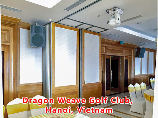 İyi bir fiyat. Sliding Movable Partition Wall with Dupont POM Roller Magnetic Seal and Jack Lifting Mechanism çevrimiçi