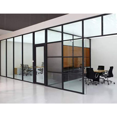 İyi bir fiyat. Demountable Office Glass Partition Wall with 30-42dB Sound Insulation and 108mm/90mm Thickness çevrimiçi