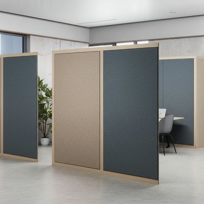 Ofis / Otel / Toplantı Odası için MDF Karton Ses Dayanıklı Bölmeler