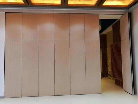 Hareketli Bölme Duvarları MDF Melamine kaplamalar Otel için paneller