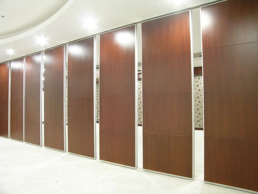 Hareketli Oda Bölücü Toplantı Odası için Kumaş MDF Katı Kapaklı İşletilebilir Duvar