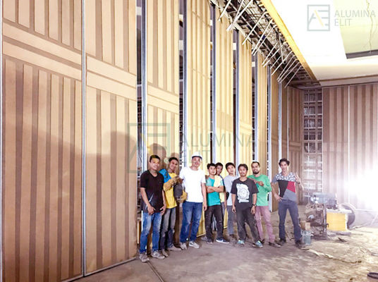İyi bir fiyat. Oteller için 9 mm MDF Magnezyum Taşlı ve Galvanizli Kare Tube Keel ile Özel Tasarım Hareketli Bölme Duvarı çevrimiçi