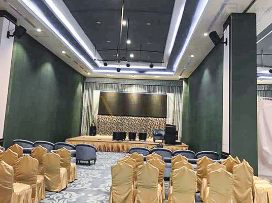 İyi bir fiyat. Otel ve Toplantı Odaları için 9mm MDF Magnezyum Levha ve 6M'ye Kadar Yükseklikte Özelleştirilebilir Hareketli Bölme Duvar çevrimiçi