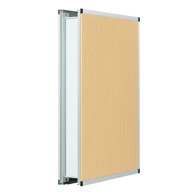İyi bir fiyat. Fireproofing Acoustic Partition Wall with 6061-T6 Aluminum Alloy Frame and High Pressure Laminate Board çevrimiçi