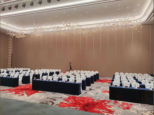 İyi bir fiyat. Fold Away Acoustic Office Partitions with Q235 Steel Frame and 6061-T6 Profiles for Exhibition Halls çevrimiçi